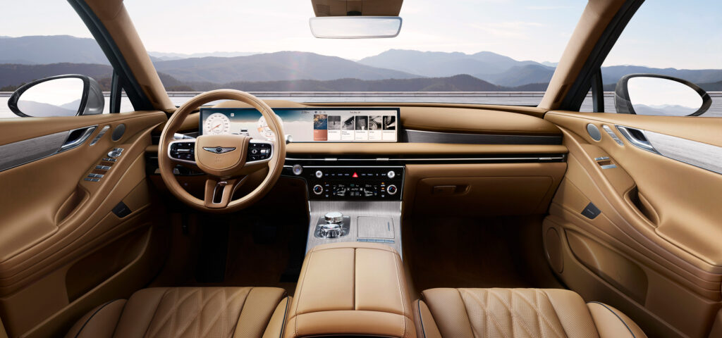 GENESIS G80 2025 INTERIOR