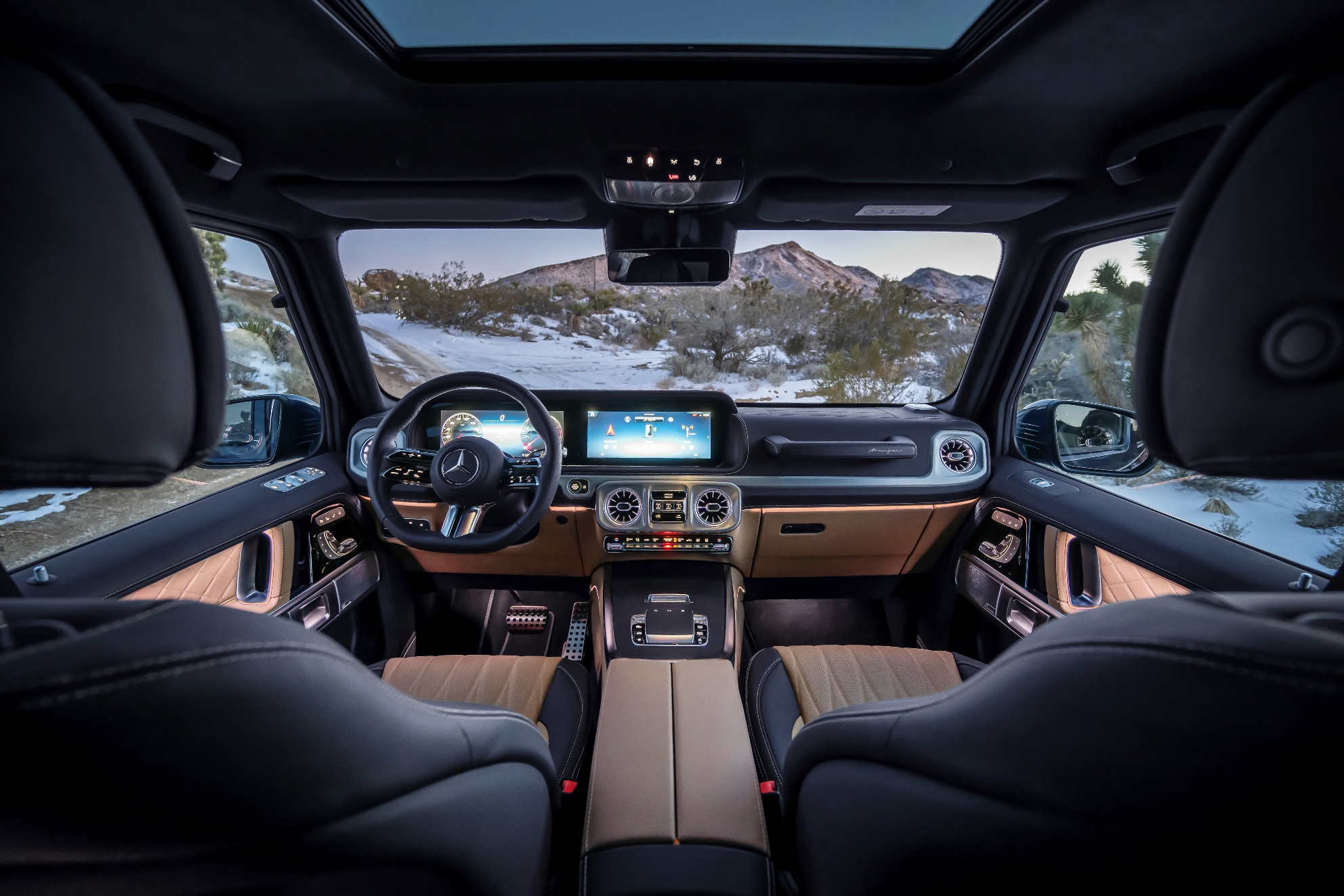 G CLASS INTERIOR 