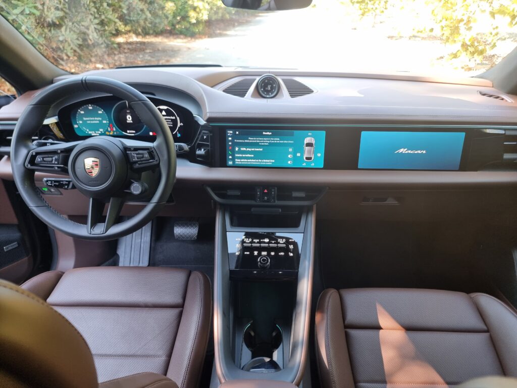 porsche macan interior 2024