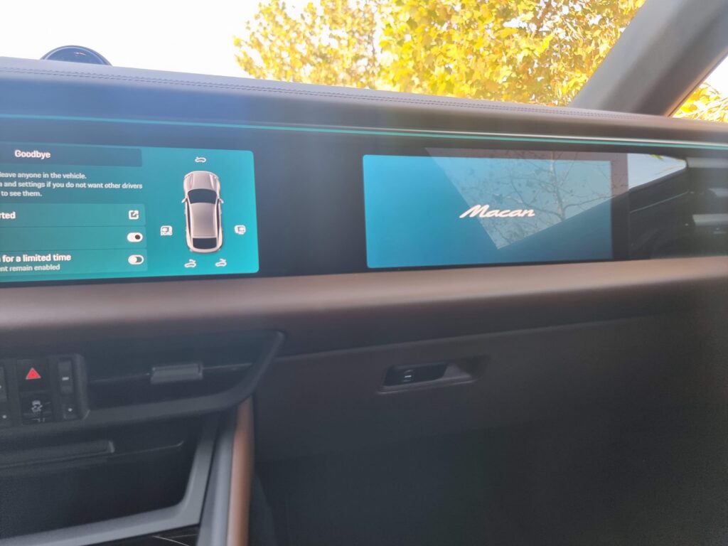 porsche macan interior